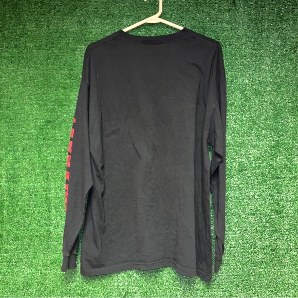 vintage Y2K Maryland Terrapins Black Longsleeve Shirt XL NCAA Final Four DMV - Picture 5 of 5